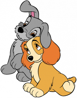 Lady and the Tramp Clip Art 3 | Disney Clip Art Galore
