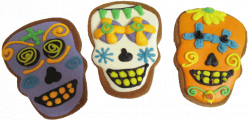 Day of the Dead Dog Skull Cookies – Bone Bons