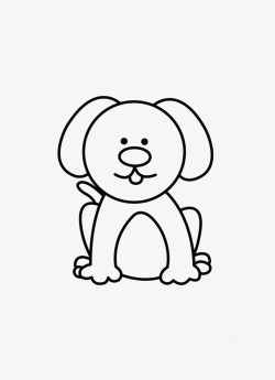 Dog Clipart Easy - Small Dog Drawing Easy - Download Clipart ...