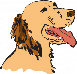 Panting Dog Clip Art at Clker.com - vector clip art online, royalty ...