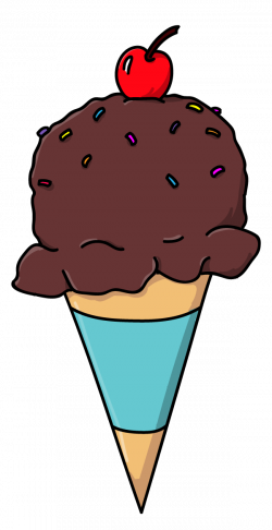 Chocolate Ice Cream Cone by Talking Dog | Ice Cream | Pinterest ...