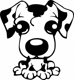 Clipart - Puppy Icon