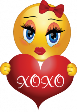 Xoxo Girl Smiley Emoticon Clipart | i2Clipart - Royalty Free ...