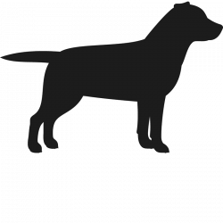 Silhouette Labrador at GetDrawings.com | Free for personal use ...