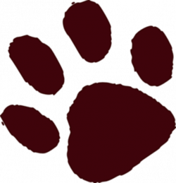 Brown Paw Print Md | Free Images at Clker.com - vector clip art ...