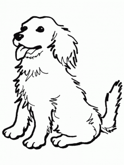 Free Black And White Dog Cartoon, Download Free Clip Art ...