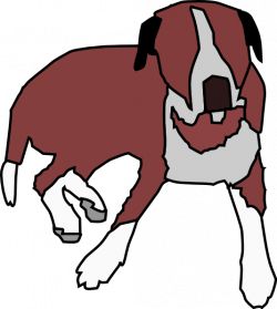 Cartoon Dog Sitting Clip Art at Clker.com - vector clip art online ...