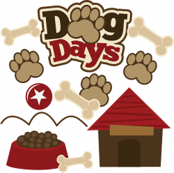 Dog Days SVG scrapbook collection dog svg files for scrapbooks pet ...