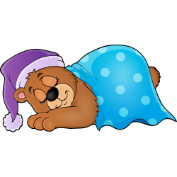 Bear Sleep Royalty-free Clip art - Sleeping bear 1000*1000 ...