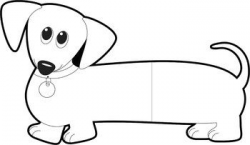Dog Clip Art: Dachshund Dog (Wiener Dog / Sausage Dog ...