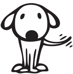 Free Dog Clipart Black And White | Free download best Free ...