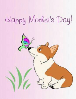 Corgi - Happy Mothers Day | Corgis | Corgi drawing, Dog pop ...