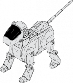 Robot Dog Clip Art at Clker.com - vector clip art online, royalty ...