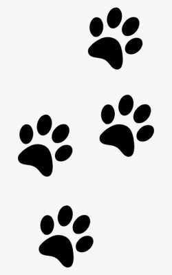 Clip Art Tiger Paw - Dog Paw Prints Clip Art #74885 - Free ...