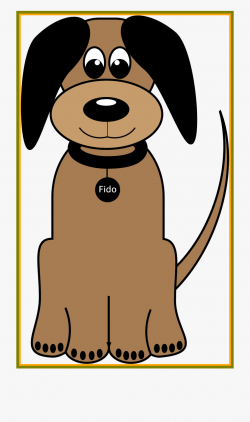 Dogs Clipart Brown - Easy Simple Cartoon Dog #1299258 - Free ...