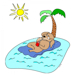 Free Dog Summer Cliparts, Download Free Clip Art, Free Clip ...