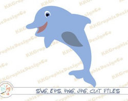 Dolphin clip art | Etsy