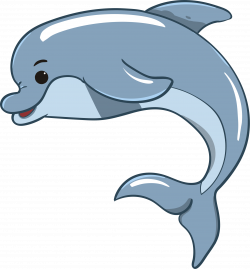 Clipart - Baby Dolphin