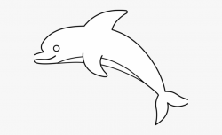 Line Drawing Of Dolphin - François L Olonnais Flag #1208332 ...