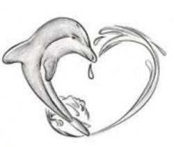 Dolphin heart clipart 8 » Clipart Station