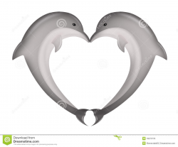 Dolphin heart clipart 4 » Clipart Station