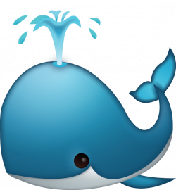 Download Whale Spouting Iphone Emoji Icon in JPG and AI | Emoji Island