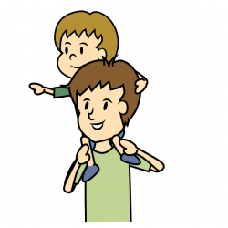 Free Child and Father Clipart image｜Free Cartoon & Clipart ...