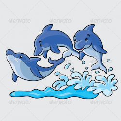 Dolphins Cartoon | Bonitas | Cartoon fish, Dolphin drawing ...
