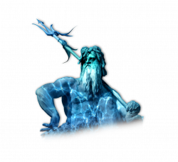 Poseidon Trident Png Poseidon bleu trident | Illustration ...