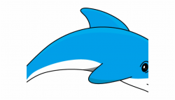 Clip Art Of Dolphin, Transparent Png Download For Free ...