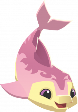 Image - Pink and yellow dolphin graphic.png | Animal Jam Wiki ...