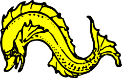 File:Dolphin naiant (heraldry).svg - Wikimedia Commons