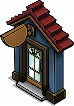 Image - Cozy Blue Door sprite 001.png | Club Penguin Wiki | FANDOM ...