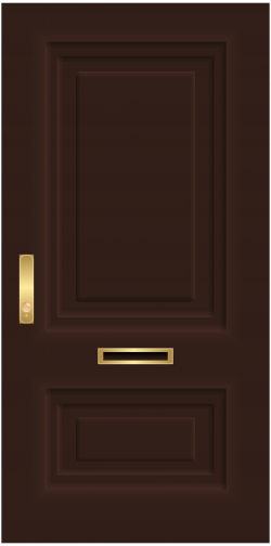 Door Brown PNG Clip Art - Best WEB Clipart