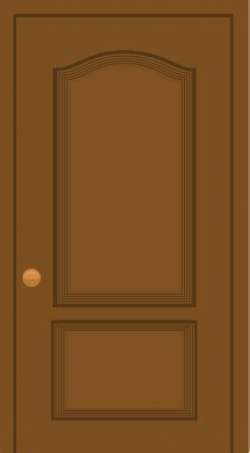 Clip Art Blueprint Door - Brine