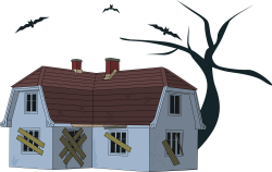 28+ Collection of Creepy House Clipart | High quality, free cliparts ...