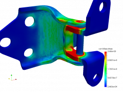 Door Hinge Pin - Structural Analysis - Project Spotlight - SimScale ...