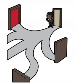 File:Roads And Doors To Career Change Cartoon.svg - Wikimedia Commons