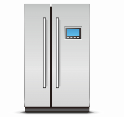Two Door Refrigerator PNG Clipart | PNG Mart