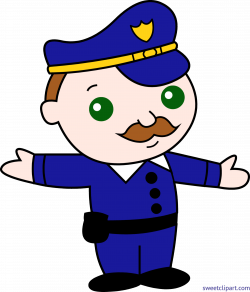 Little Policeman Clip Art - Sweet Clip Art