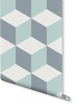 Large Cube Pattern Wallpaper | Pinterest | Geometric designs ...