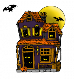 28+ Collection of Free Halloween Haunted House Clipart | High ...