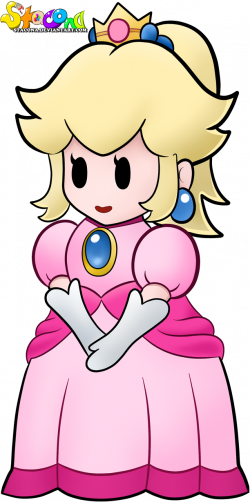 Peach - Paper Mario: The Thousand Year Door by Stacona on DeviantArt