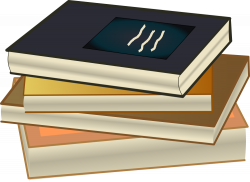 OnlineLabels Clip Art - Book Stack - Pile De Livres