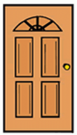 Wooden Door Clipart | Free download best Wooden Door Clipart ...