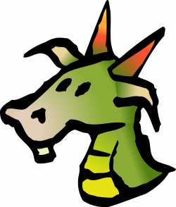 Clipart - dragon icon
