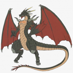 Clipart Dragon Dark Dragon - Fire Emblem King Dheginsea ...