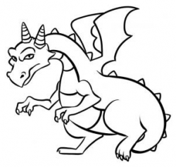 Free Simple Dragon, Download Free Clip Art, Free Clip Art on ...