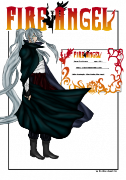 FAIRY TAIL OC- Tenshimaru, master of Fire Angel by DarkLordLuzifer ...