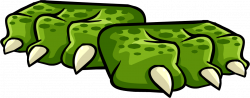 Green Dragon Feet | Club Penguin Wiki | FANDOM powered by Wikia